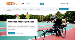 Desktop Screenshot of mee.nl